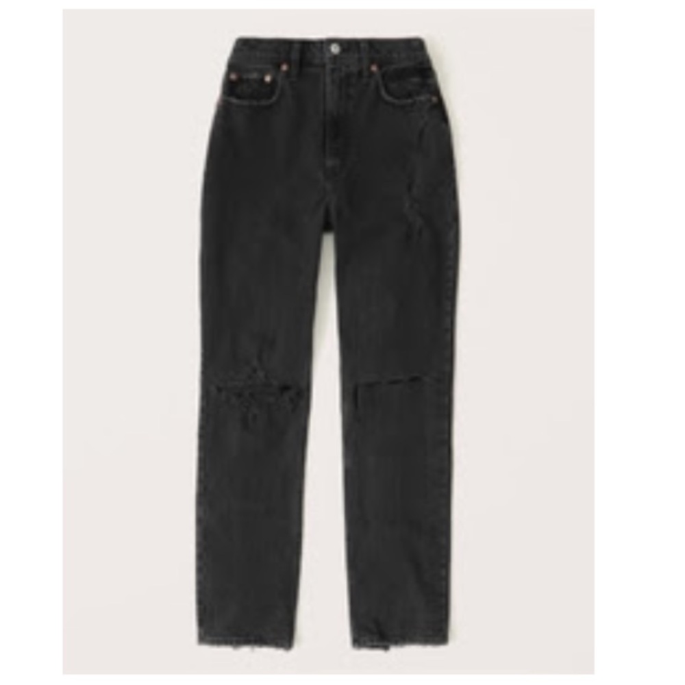 Abercrombie Ultra High Rise 90s Straight jeans